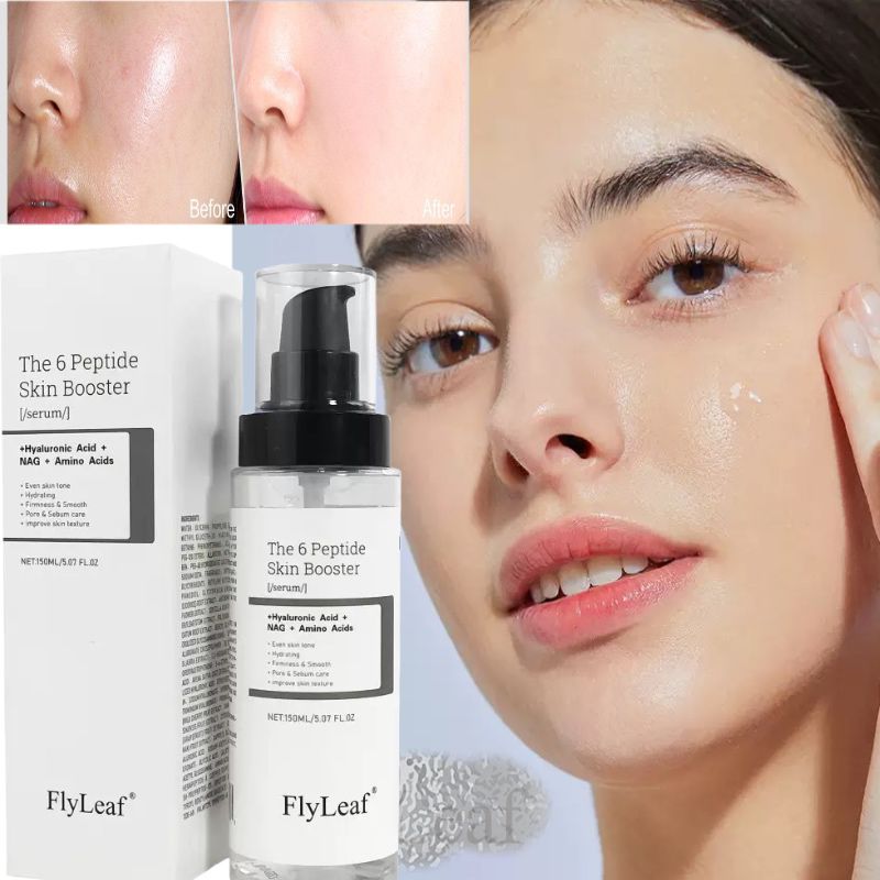 Hyaluronic Acid Facial Serum - 150ml ペプチドスキンブースタートナー フェイシャルセラム：ナイアシンアミド＆ヒアルロン酸配合で小じわ・シワを軽減し、肌を落ち着かせます