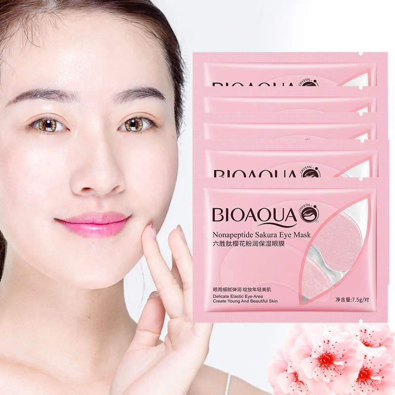 Collagen Under Eye Patches - コラーゲンアイマスク,保湿ジェルパッチ,くまを取り除く,アンチエイジングバッグ,しわケア,10個 = 5ペア
