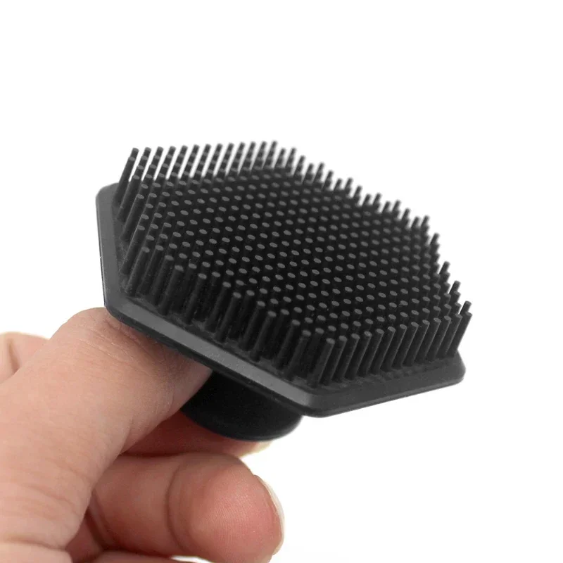 Silicone Face Scrubber Electric - クリーニングブラシ フェイスディープクリーン シェーブマッサージ フェイススクラブブラシ フェイスクリーナー スクラバー
