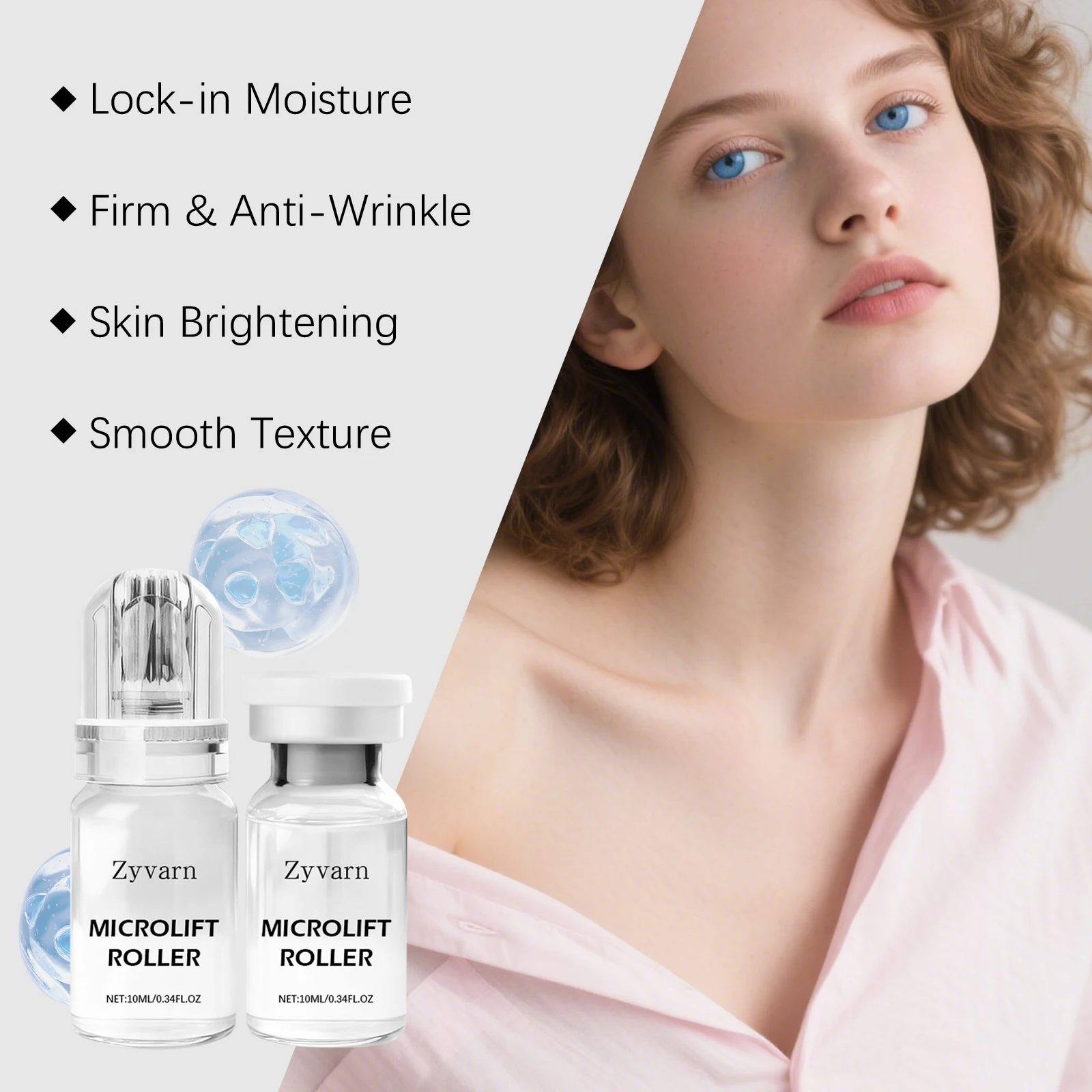 オリゴペプチド配合 フェイススキンリペア マイクロニードルセ - Hyaluronic Acid Facial Serum のレビューと価格