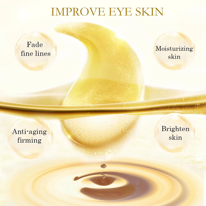 10/20 個ゴールデンクリスタルコラーゲンアイマスク抗ダー - Collagen Under Eye Patches のレビューと価格