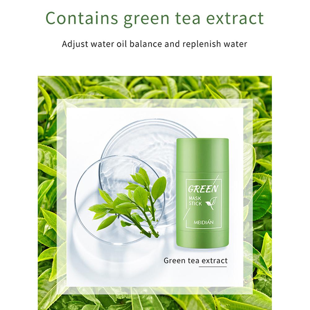 固形緑茶フェイシャルマスクスティック クレンジング 黒ずみ除 - Green Tea Cleansing Clay Mask のレビューと価格