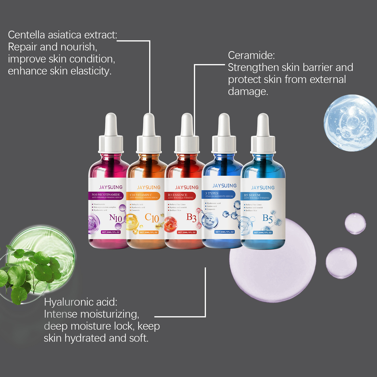 スキンケア用ヒアルロン酸血清,ビタミンCナイアシンアミド,し - Niacinamide Pore Shrinking Essence のレビューと価格