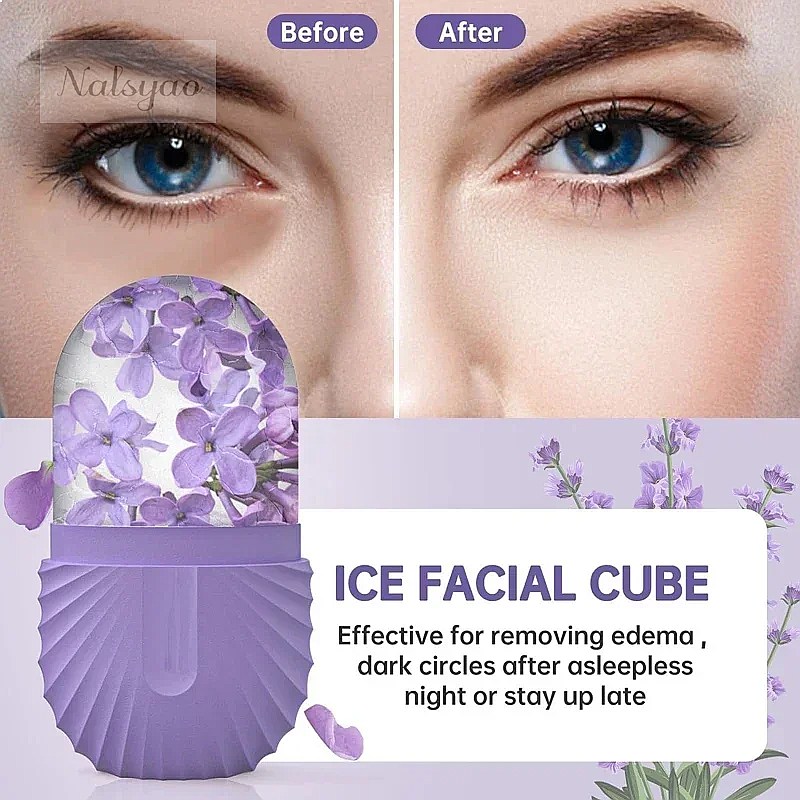 アイスフェイスローラー 1個 シリコン製アイスモールド フェ - Face Ice Roller Puffiness のレビューと価格