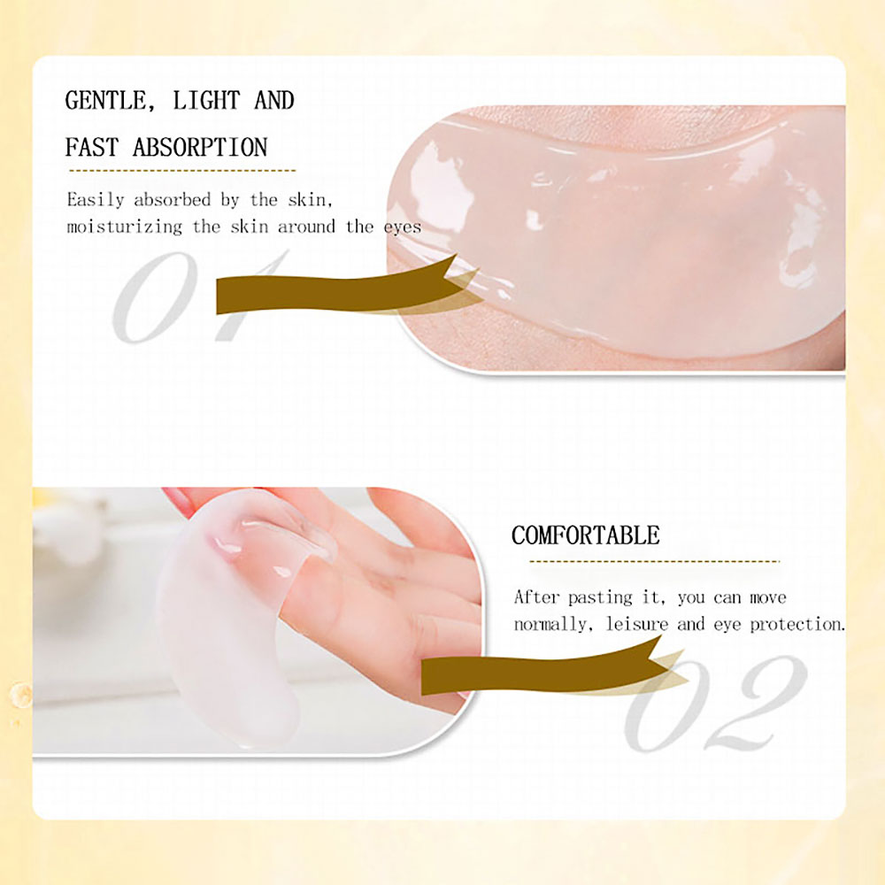 10 個 = 5 ペア黒コラーゲンアイマスククリスタルまぶた - Collagen Under Eye Patches のレビューと価格