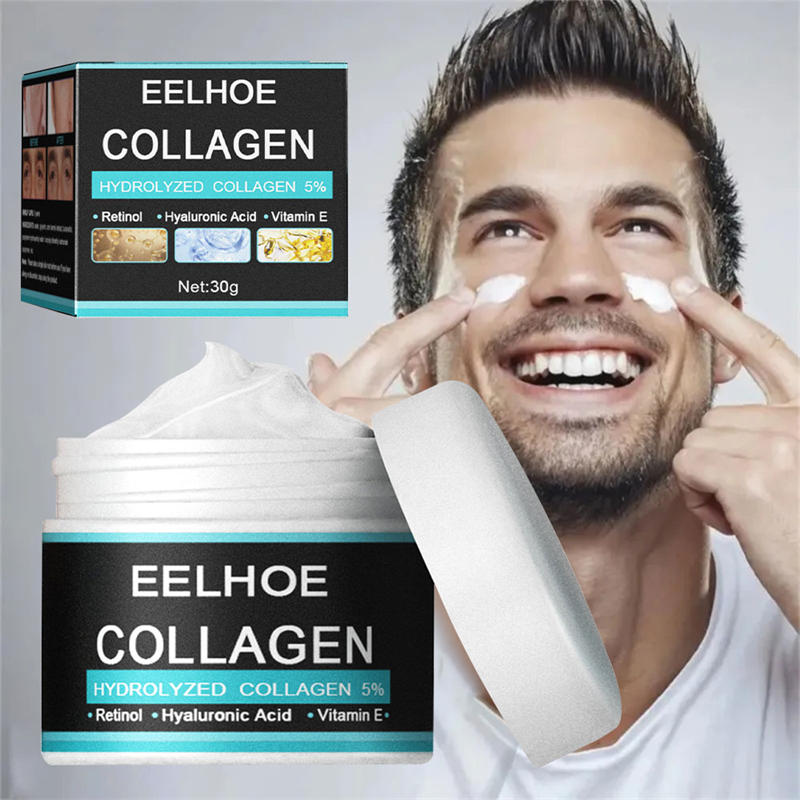 30g 男性用コラーゲン配合保湿クリーム。ヒアルロン酸配合で - Retinol Anti Wrinkle Cream のレビューと価格
