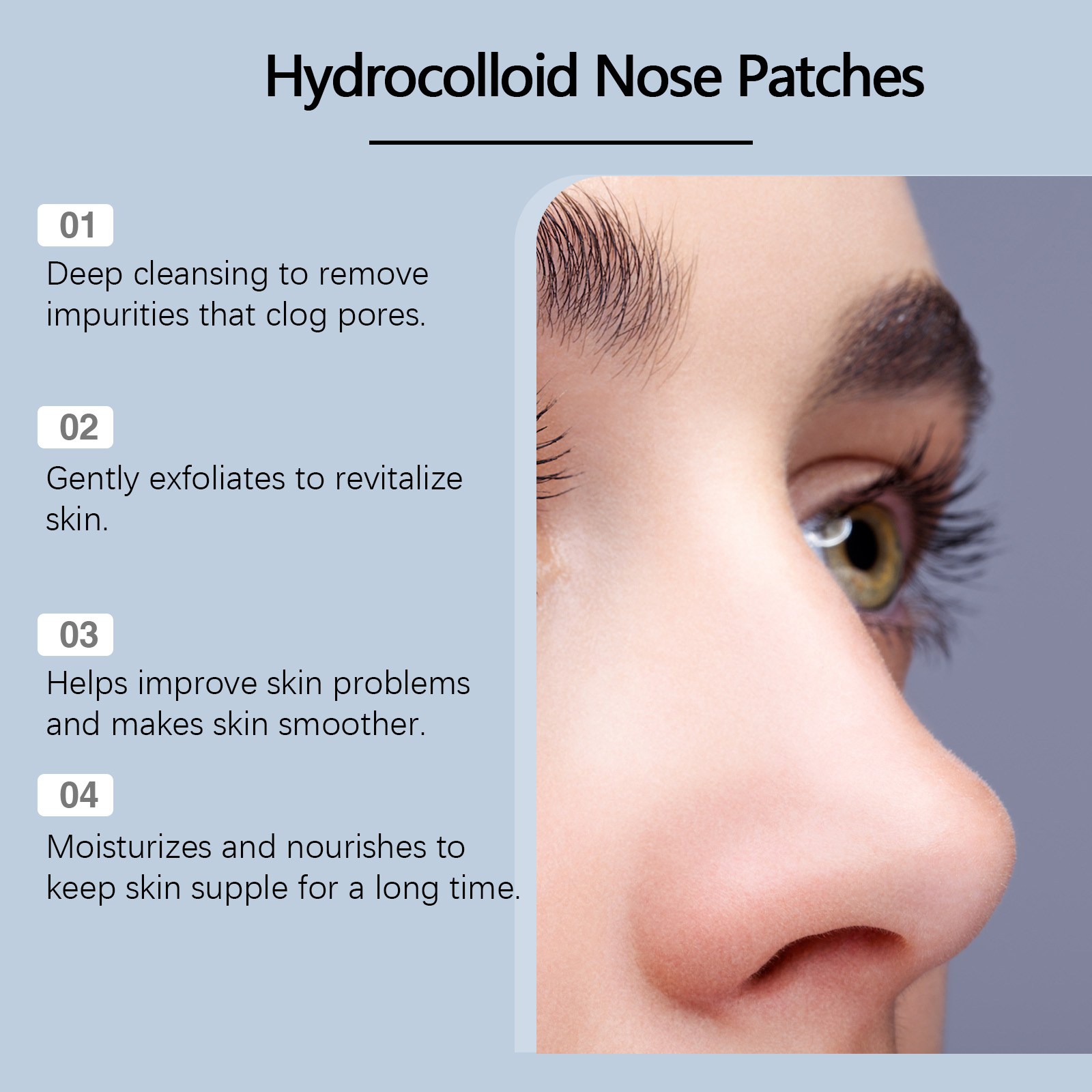 サリチル酸鼻毛穴ストリップオイルコントロールハイドロコロイド - Salicylic Acid Blackhead Remover のレビューと価格
