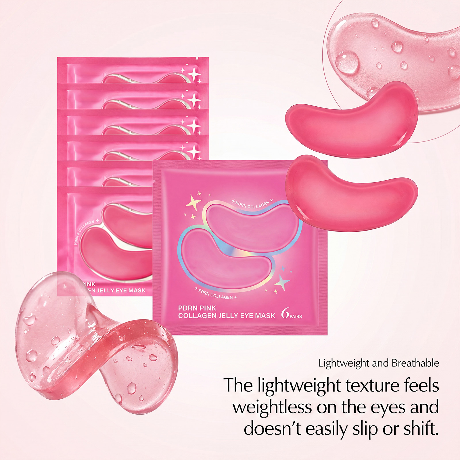 コラーゲン・ニコチンアミド・アイマスク　アンチエイジング　目 - Collagen Under Eye Patches のレビューと価格