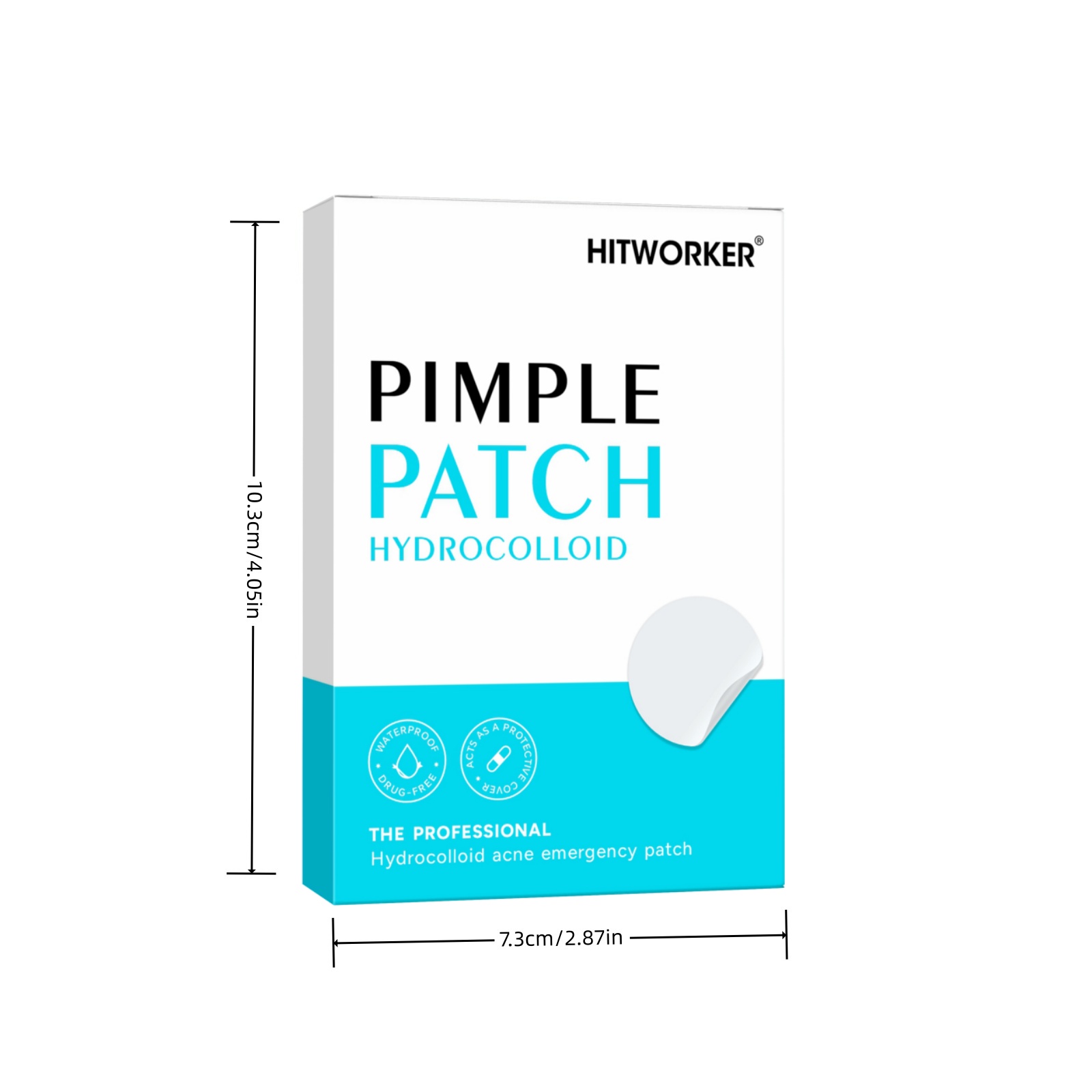 144/360/720枚入り ハイドロコロイドニキビパッチ  - Hydrocolloid Pimple Patch のレビューと価格