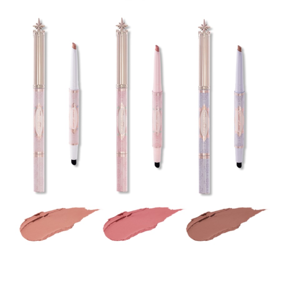 フラワーノウズ ナイト ユニコーン リップライナーペンシル  - Matte Velvet Lip Tint Long Lasting のレビューと価格