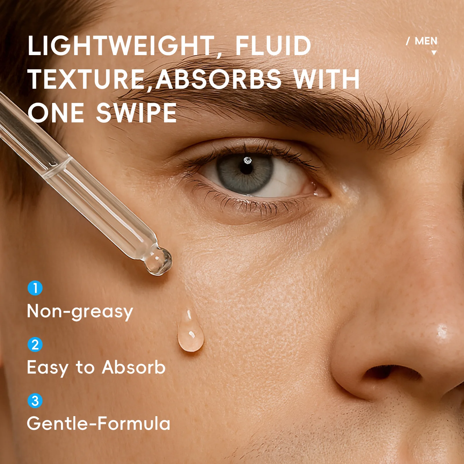メンズ 30 ミリリットル フェイシャル セラム 保湿 オイ - Hyaluronic Acid Facial Serum のレビューと価格