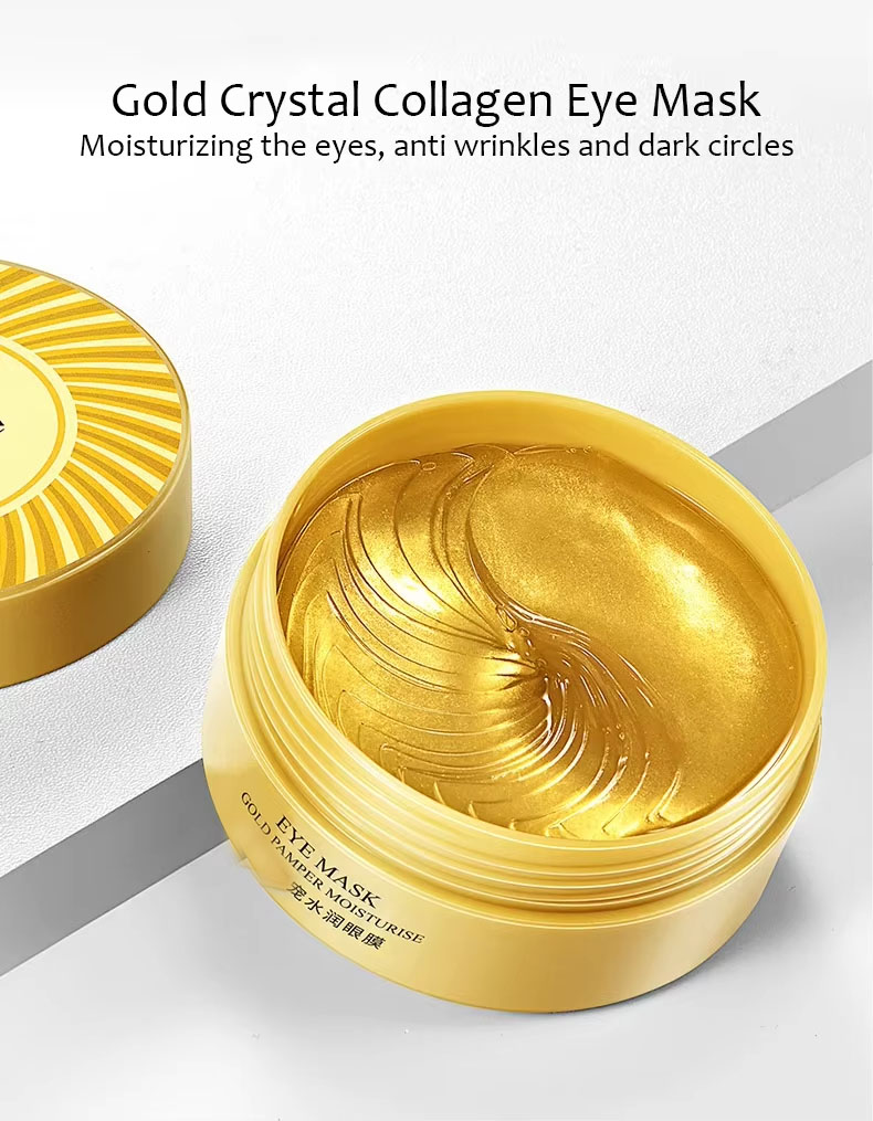 60枚入りコラーゲンアイマスク 保湿・引き締め・クマ対策 ア - Collagen Under Eye Patches のレビューと価格