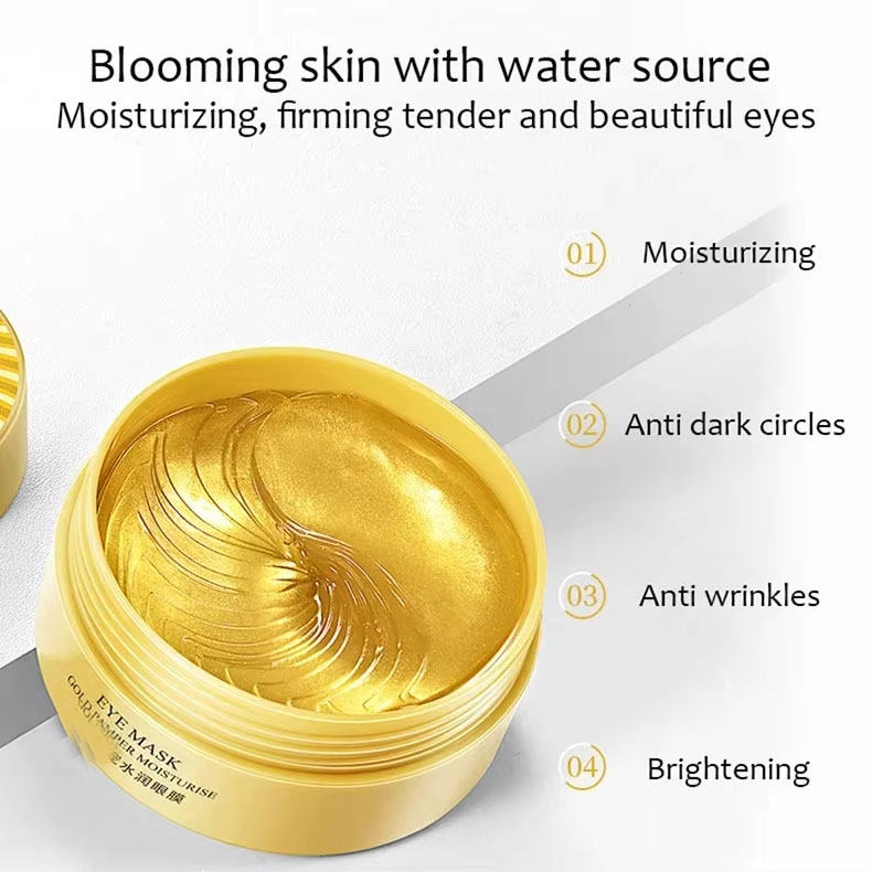60枚入りコラーゲンアイマスク 保湿・引き締め・クマ対策 ア - Collagen Under Eye Patches のレビューと価格