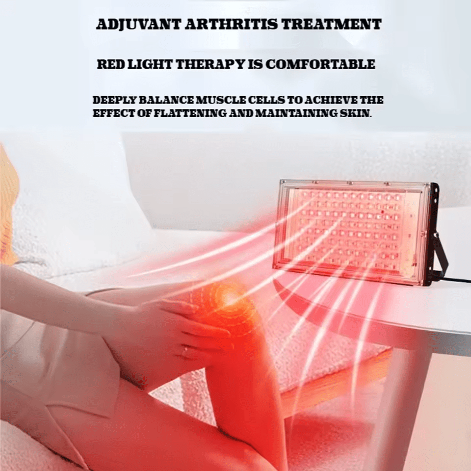 96 LED赤色光療法パネル USB電源 180 °   調 - Led Light Therapy Face Mask のレビューと価格