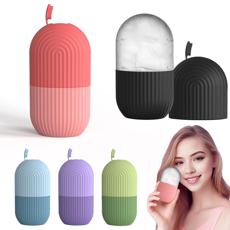 アイスフェイスローラー 1個 アイスキューブ 美容マッサージ - Face Ice Roller Puffiness のレビューと価格