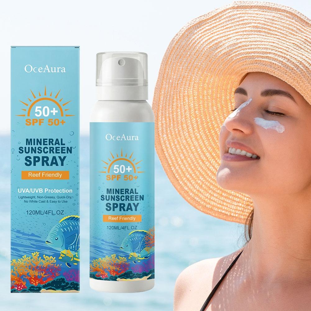 SPF50+日焼け止めスプレー　べたつかない無香料日焼け止め - Spf 50 Waterproof Sunscreen のレビューと価格