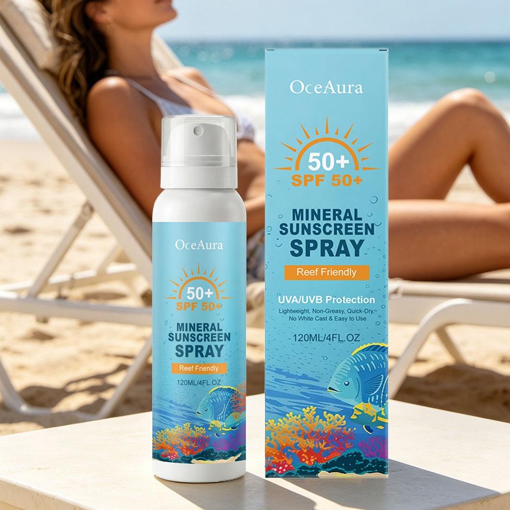 SPF50+日焼け止めスプレー　べたつかない無香料日焼け止め - Spf 50 Waterproof Sunscreen のレビューと価格