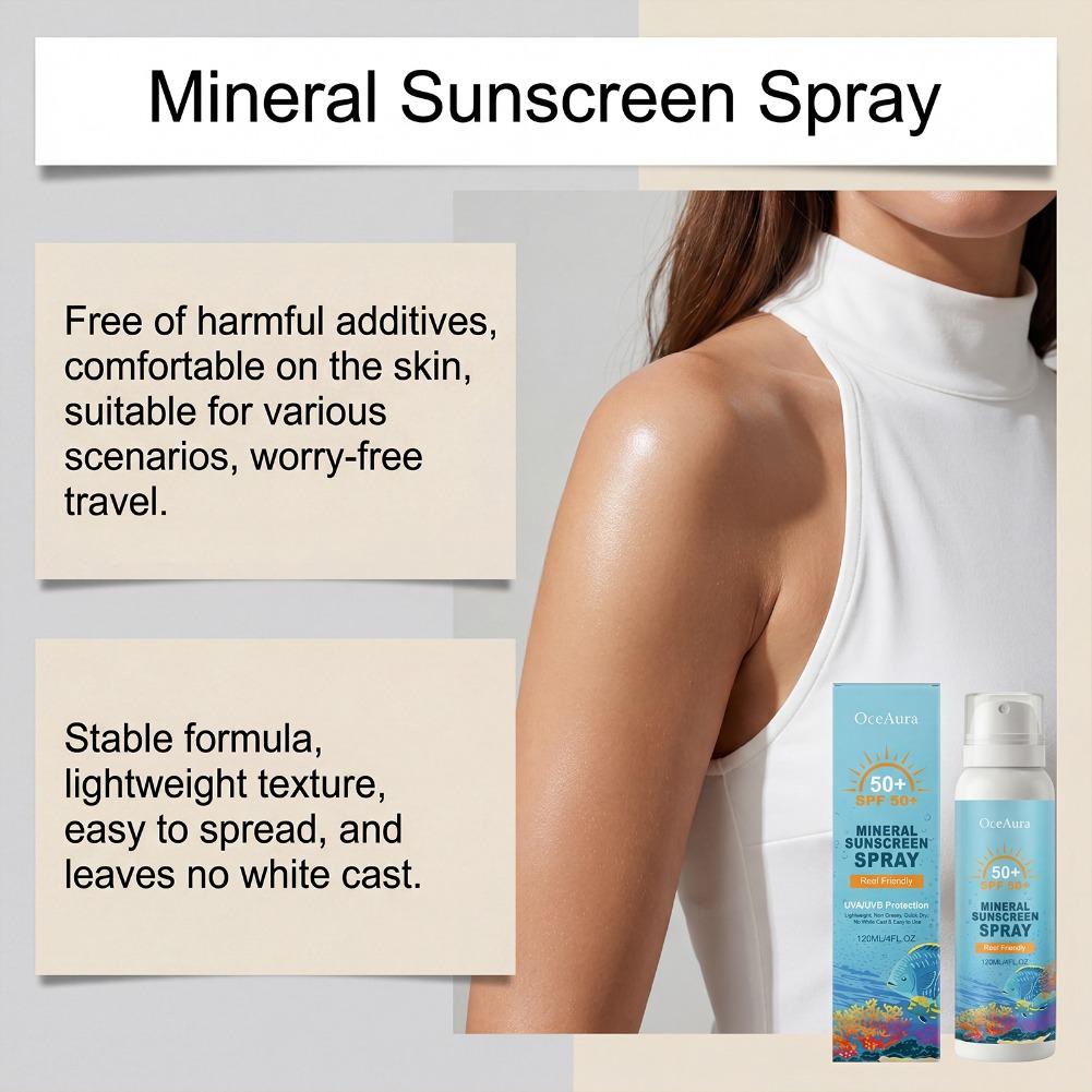 SPF50+日焼け止めスプレー　べたつかない無香料日焼け止め - Spf 50 Waterproof Sunscreen のレビューと価格