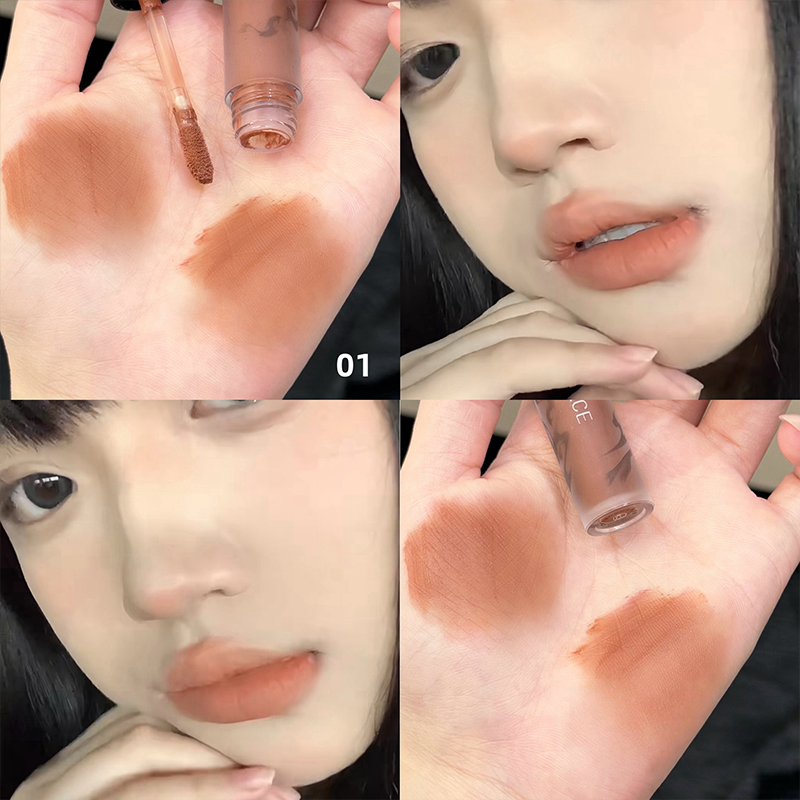 CACE ベルベットマットレッドリップステインメイクアップ  - Matte Velvet Lip Tint Long Lasting のレビューと価格