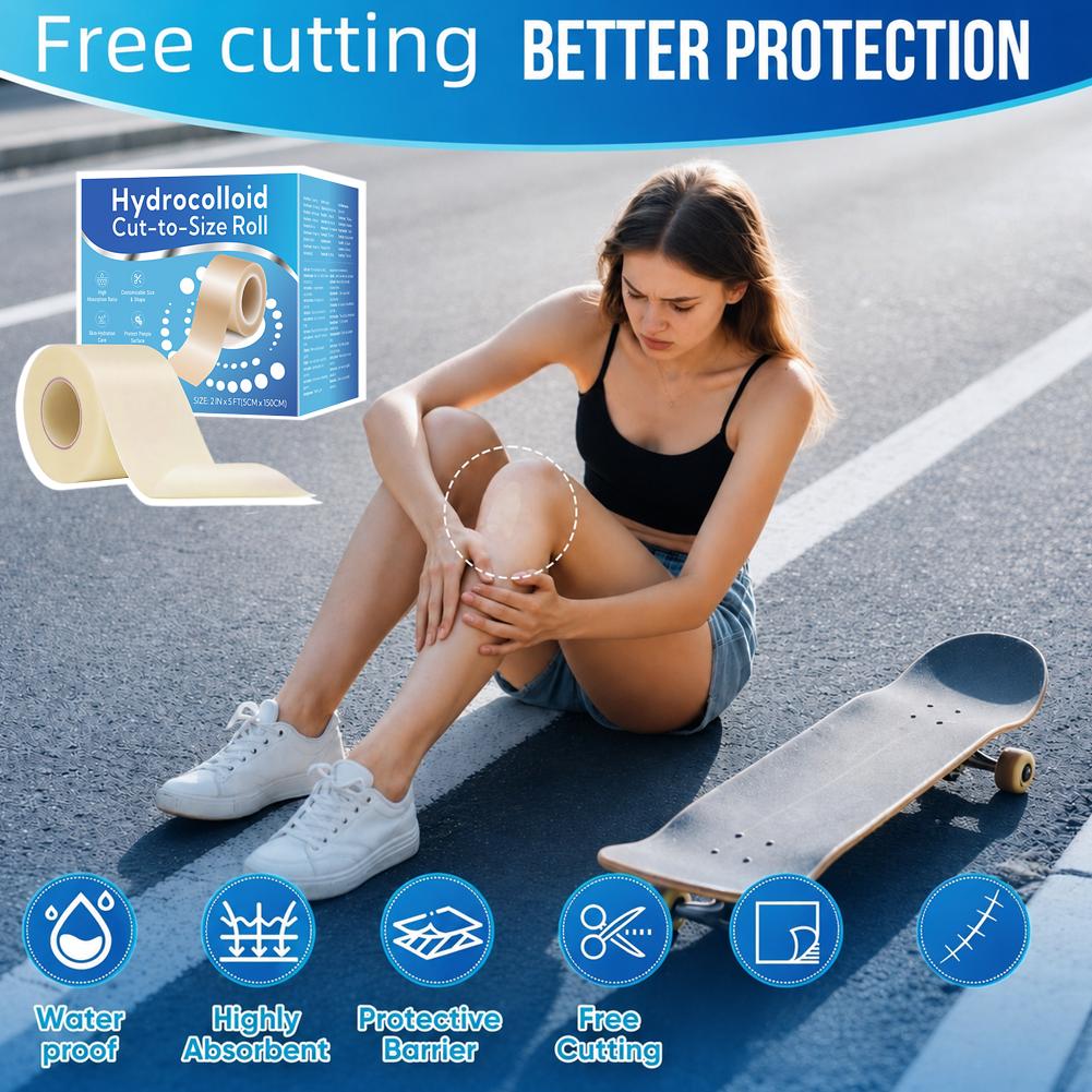 ハイドロコロイドニキビパッチロール 5cm*1.5m 任意の - Hydrocolloid Pimple Patch のレビューと価格