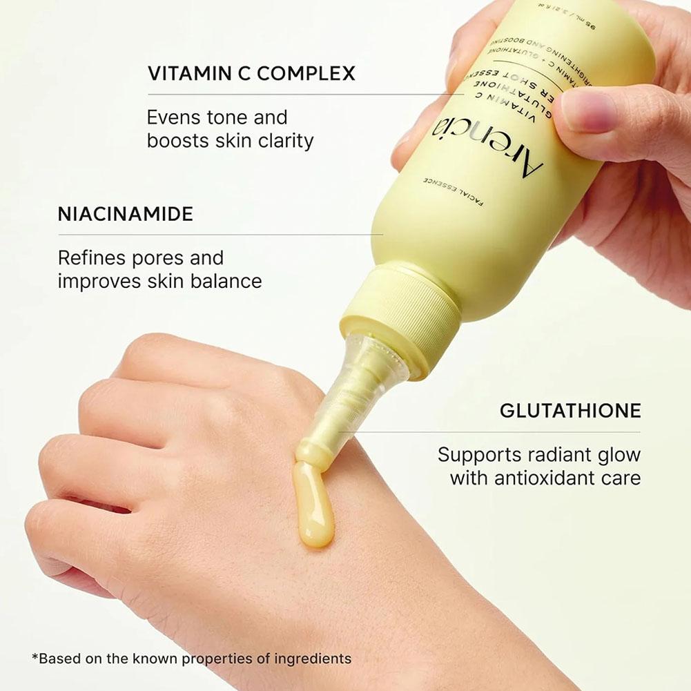 アレンシア ビタミンC グルタチオン セラム 95ml 軽量 - Niacinamide Pore Shrinking Essence のレビューと価格