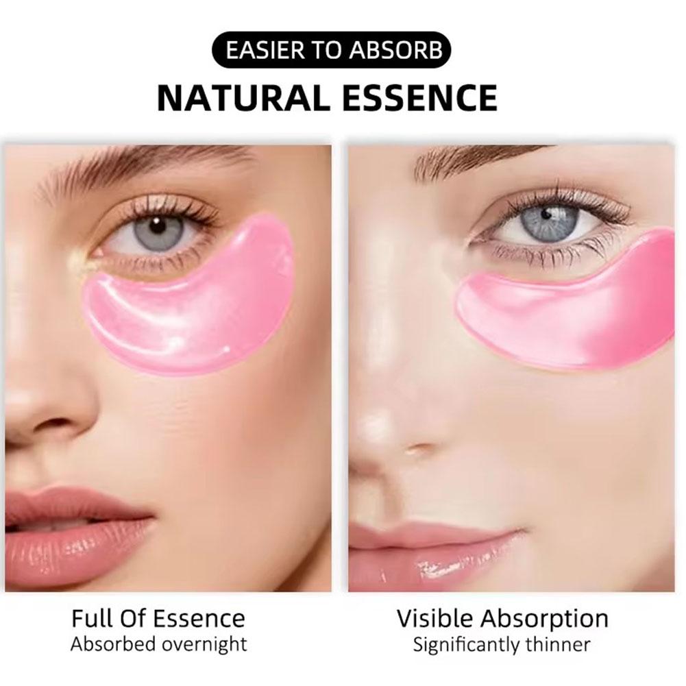 コラーゲンマルチペプチドアイパッチ、むくみ、くま、しわ対策、 - Collagen Under Eye Patches のレビューと価格