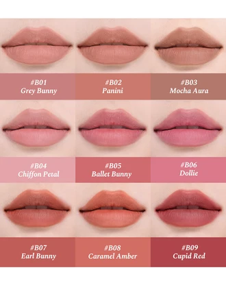 フラワーノウズ メイクアップ バニーガーデンコレクション ク - Matte Velvet Lip Tint Long Lasting のレビューと価格
