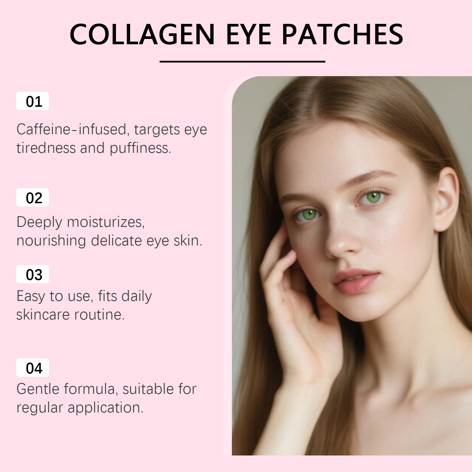 インスタリフト PDRN コラーゲン アイパッチ くま・たる - Collagen Under Eye Patches のレビューと価格