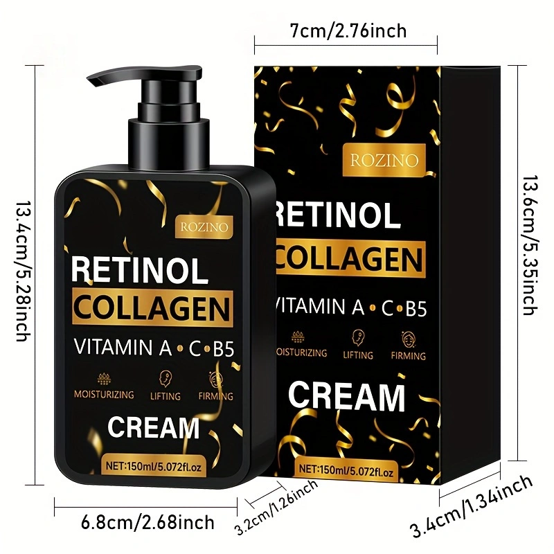 レチノールコラーゲンフェイスクリーム（ビタミンC、B5配合） - Retinol Anti Wrinkle Cream のレビューと価格