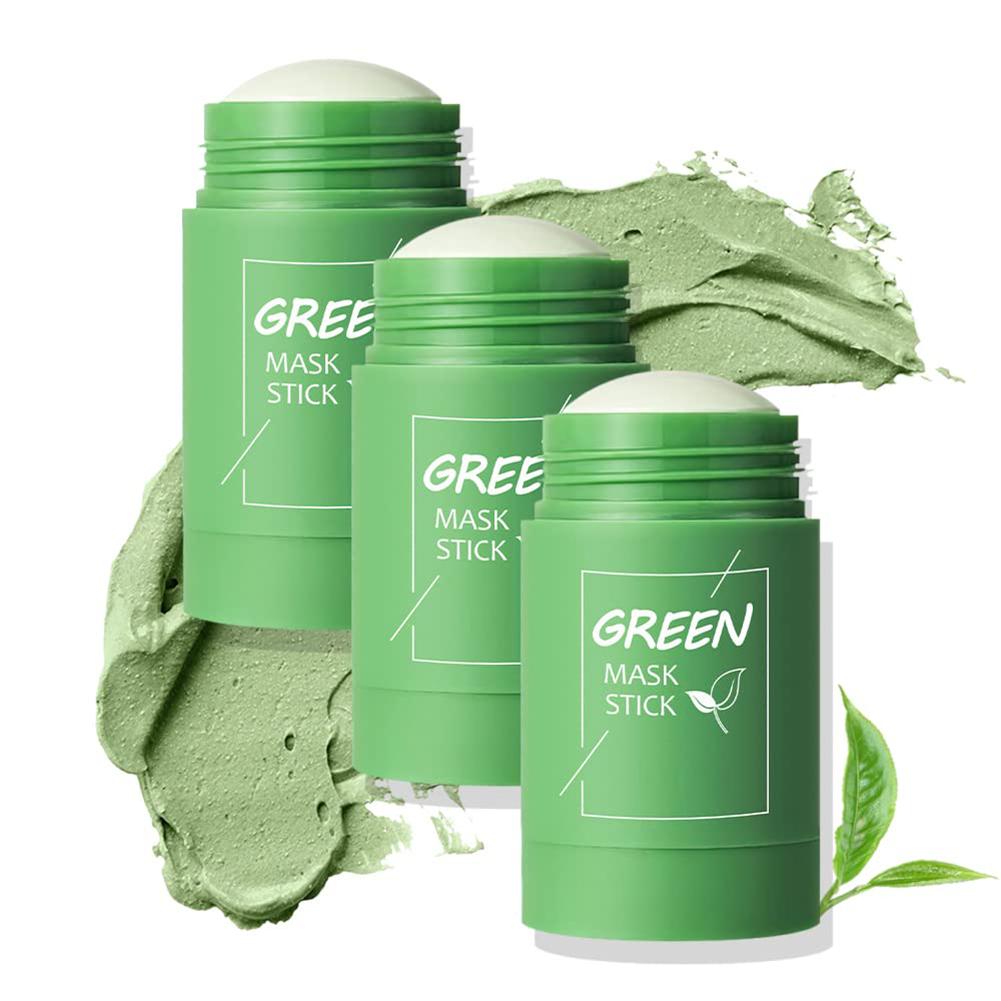 顔用緑茶粘土スティック,1ピース,3ピース,にきび抽出物,フ - Green Tea Cleansing Clay Mask のレビューと価格
