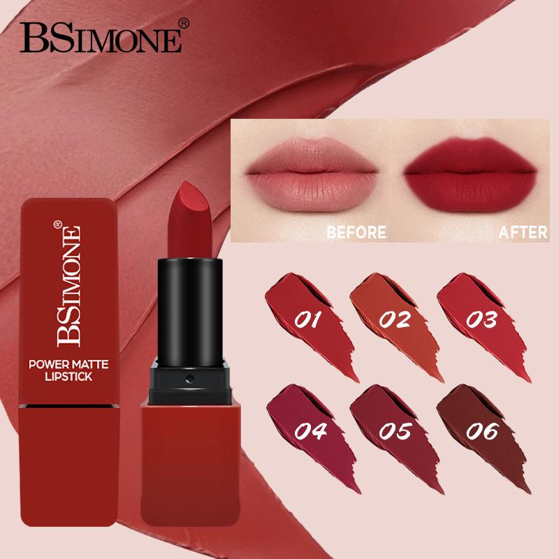 ベルベットマットリップグロス - 防水、保湿、長持ちする赤い - Matte Velvet Lip Tint Long Lasting のレビューと価格