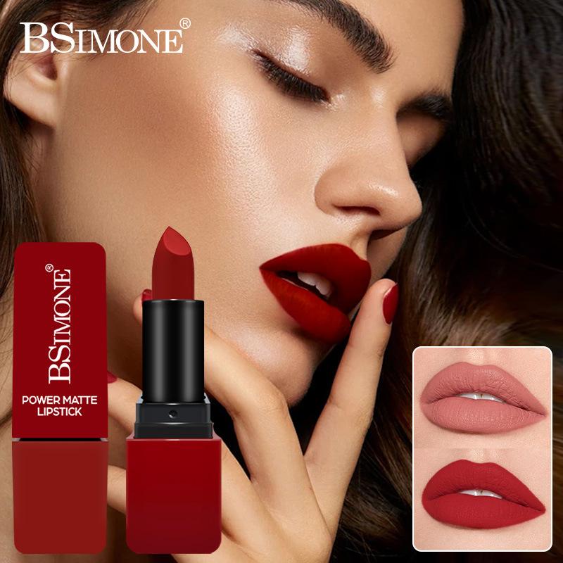 ベルベットマットリップグロス - 防水、保湿、長持ちする赤い - Matte Velvet Lip Tint Long Lasting のレビューと価格