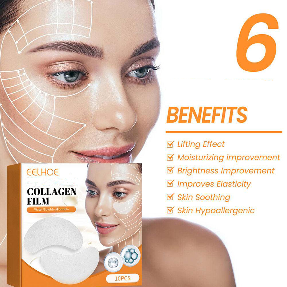 5 ボックスコラーゲン可溶性パッチフィルム抗しわ除去くまフェ - Collagen Under Eye Patches のレビューと価格